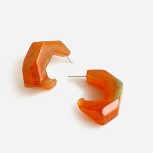 NWT J Crew Made-in-Italy Dimensional Hoop Earrings